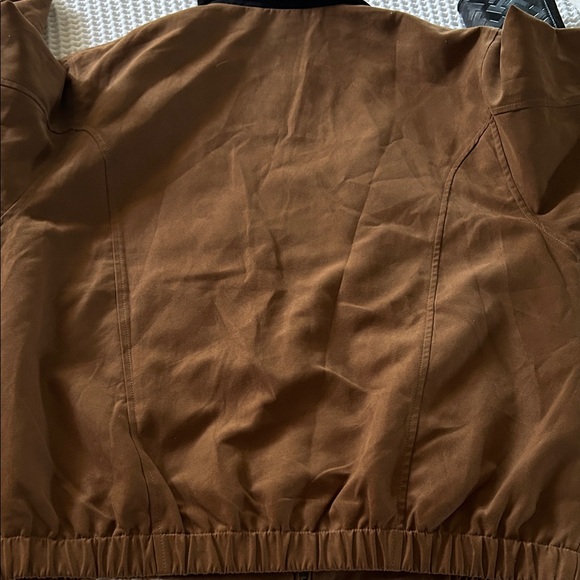 Cutter & Buck Tan Bomber Jacket - Picture 2 of 10